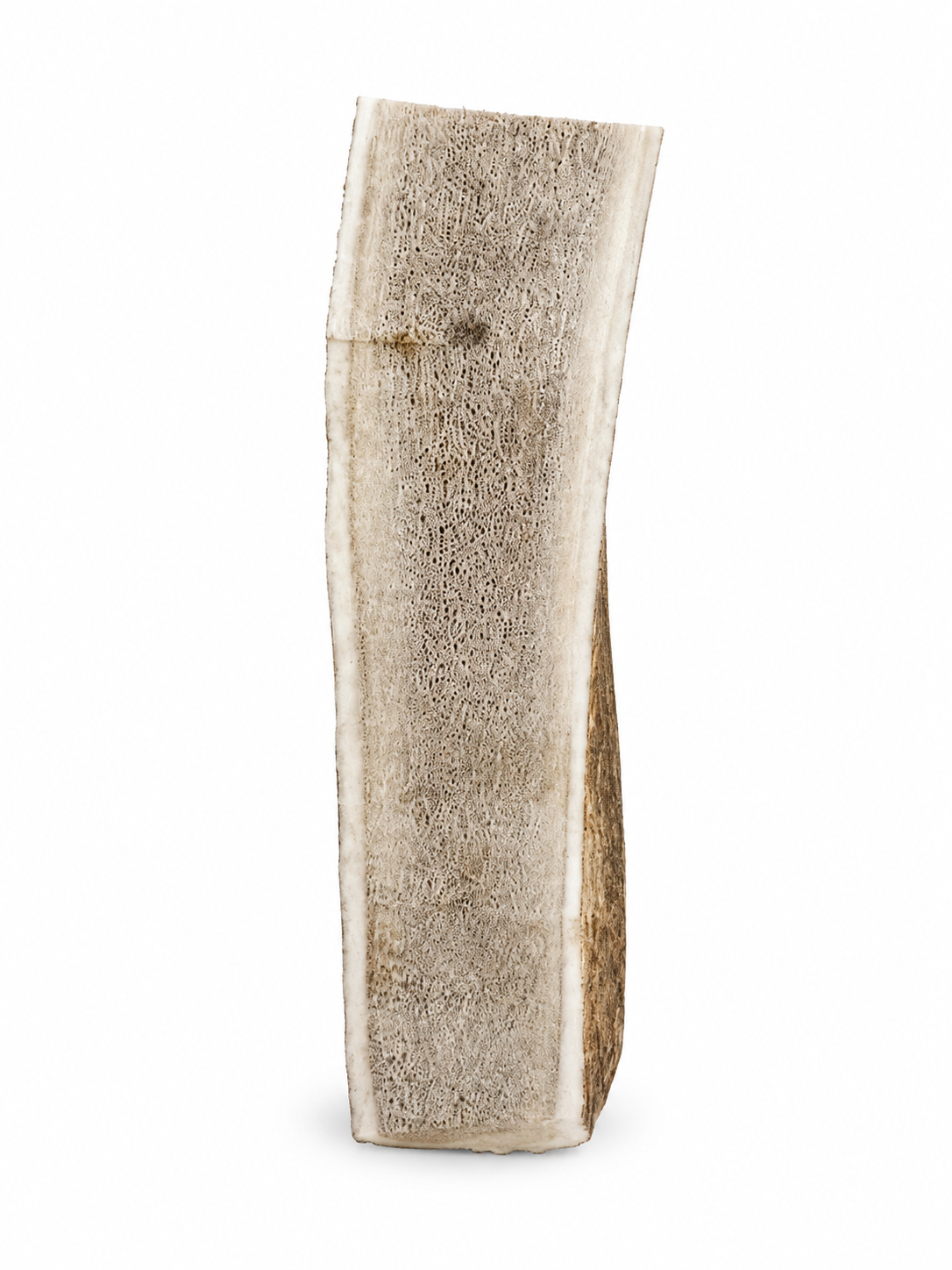Elk antler split chew — natural dog treat from Heritage Antler Co